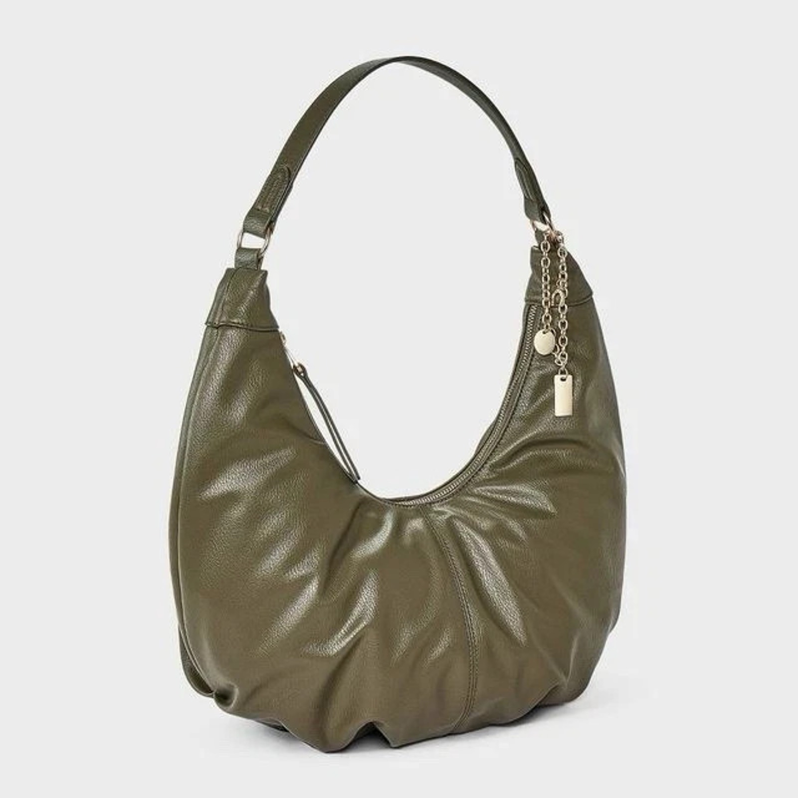 Oversized Crescent Shoulder Bag - Universal Thread Olive Green